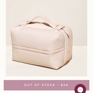 Rare beauty puffy makeup / toiletry bag